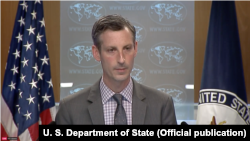 Ned Price, purtător de cuvânt al Departamentului de Stat american, Washington, 31 martie 2021.