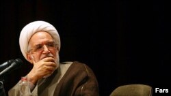 مهدی کروبی دبیر کل حزب اعتماد ملی