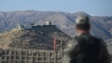 A Pakistan Army soldier at a border post in the North Waziristan district, located on the border between Pakistan and Afghanistan. (file photo)
