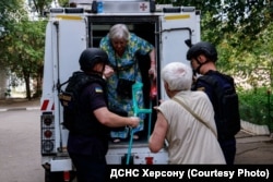 Евакуація жителів у Херсоні, серпень 2025 року