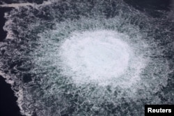 Витік газу з газопроводу Nord Stream 1 у Балтійському морі у вересні 2022 року