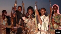 شورشیان، که بقایای گروه های خواستار دادگاه شریعت هستند که سال گذشته از موگادیشو متواری شدند.