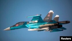 საილუსტრაციო ფოტო. რუსული ბომბდამშენი სუ-34