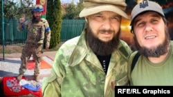 Фотоколаж: брати Місіратови, старший брат Марлен під час боїв на Курському напрямку фронту.