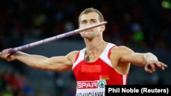 Andrey Krauchanka na Evropskom atletskom prvenstvu u Cirihu 2014. godine.