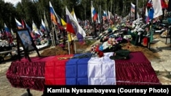 Похороны Кирилла Нысанбаева. Челябинск, 17 июля 2025 года