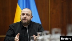 Участник переговоров, министр обороны Украины Рустем Умеров