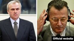 Jovica Stanišić i Franko Simatović na suđenju u Hagu - fotografija iz arhive
