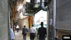 بازار تهران در روز یکشنبه ۲۱ مهر ماه. (عکس از ایسنا)