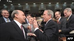 جرج بوش در آخرين سخنرانی سالانه خود در کنگره آمريکا